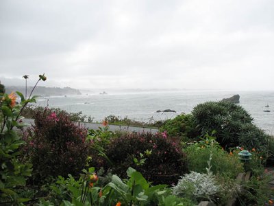 Trinidad Harbor from our rental