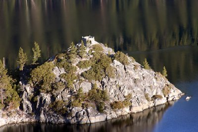 The teahouse atop Fannette Island