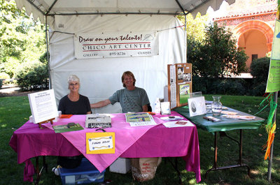 Chico Art Center table