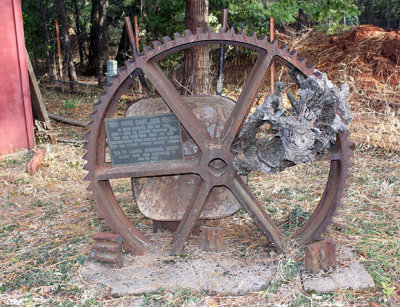 Wheel from the Old Dry Mill (1853-1870)