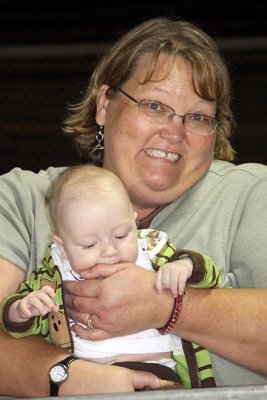 Aunt Donna and baby Paxton