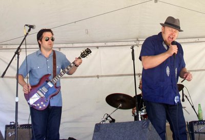 John Nemeth (right) and band