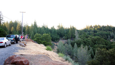 6-22: Other onlookers at usually empty Coutolenc Lookout