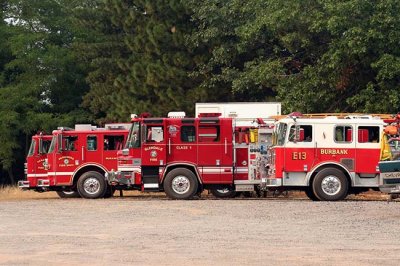 6-26: Firetrucks from all over the state converge in Magalia