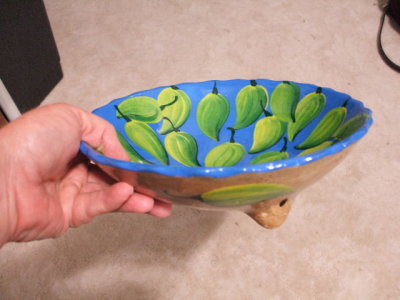 My salsa or guacamole bowl I bought in Ensenada