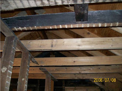 Second Floor Beams