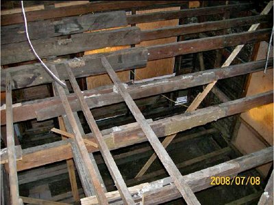 Second Floor Rotten Beams