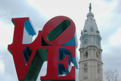 Love and Philadelphia City Hall