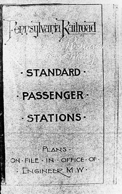 Pennsylvania Railroad Standard Passenger Stations
