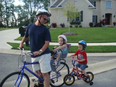 biking at home