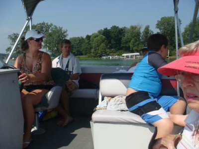 the watchers on the pontoon