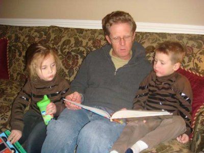 uncle steve reads bedtime stories to the tired tigers