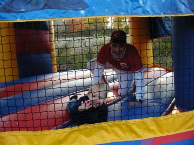 jump house at the boo bash