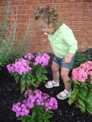 e takes time to smell the flowers