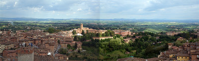 From the Facciatone (PhotoShop panorama)