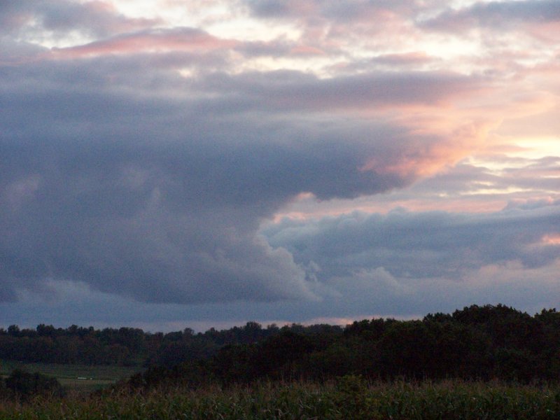 windswept clouds