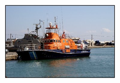 Arun Halmatic 60 class lifeboat Coast Guard SAR-519 - Port : Chios
