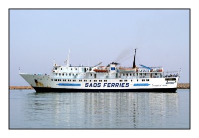 Saos Ferries - Port : Chios Greece