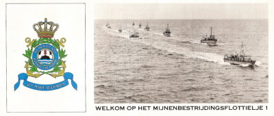 Mijnenbestrijdingsflottielje 1  Den Helder ( brochure 1973)
