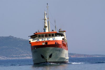 ANEK  Ferry, Samos Greece