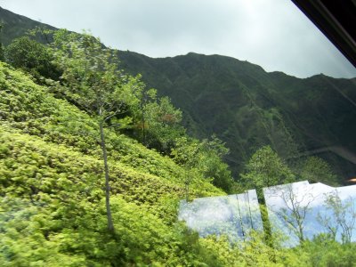 bus ride to the north side of the island