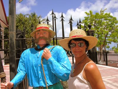 Outside Mallory Square