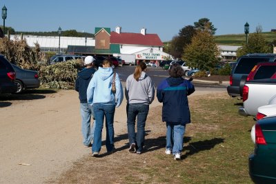 Getting Pumpkins at Trax Farms 2006