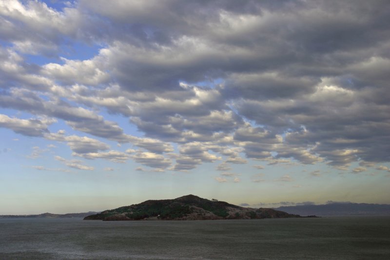 Angel Island winter clouds