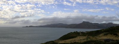 Storm clouds over Marin Headlands