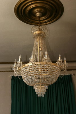 Ft Mason Officers Club chandelier