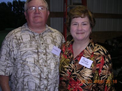 Paula Wicker and husband, Jim Hamby