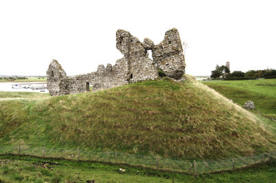 Ruined Norman Castle Clonmacnoise