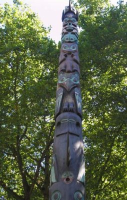 Totem in Pioneer Square