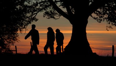 People at Dusk
