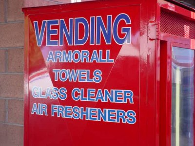 full vending servicesArmorall & TowelsGlass CleanerAir Fresheners
