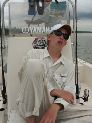 Paul snoozing