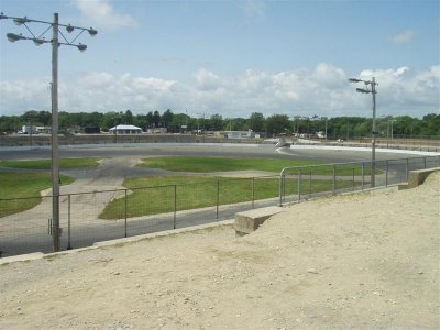 The empty speedway