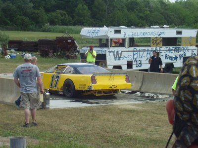 The burnout pit