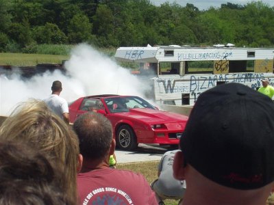 The burnout pit - Go Jim!
