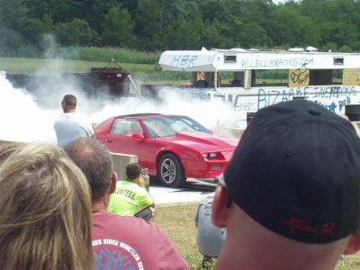 The burnout pit - Go Jim!