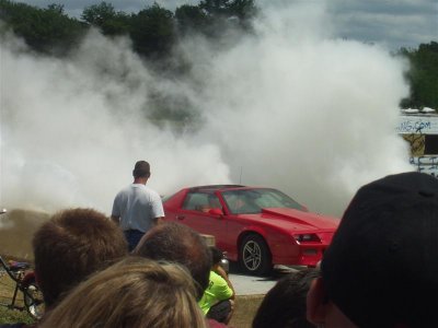 The burnout pit - Go Jim!