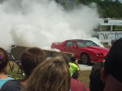 The burnout pit - Go Jim!