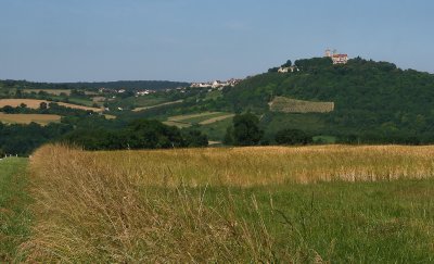 View on Vzelay