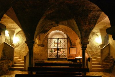 Basilique de Vzelay, crypte