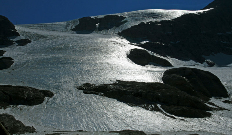 Marmolada glacier, the Queen of the Dolomites