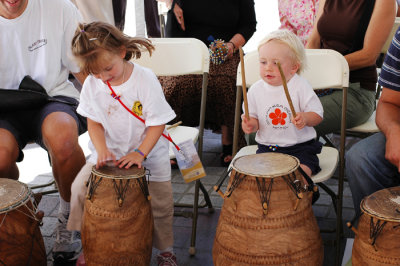 You Can't Start Them too Young in Drumming!