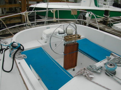 cockpit from side deck