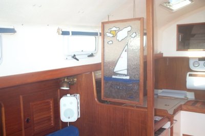 custom stained glass panel