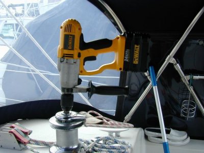 cordless power for any winch