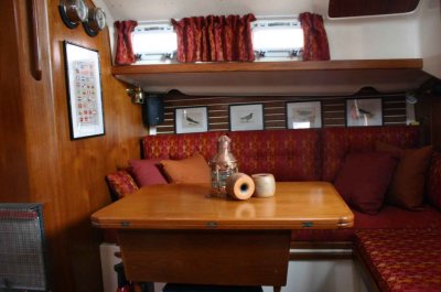 strbd settee reupholstered